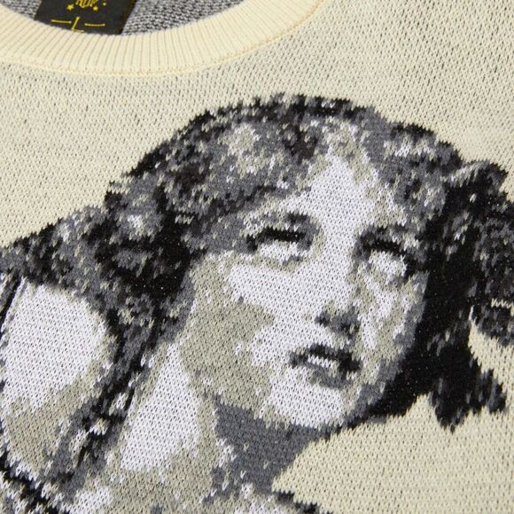 Huf x Smashing Pumpkins Star Girl Crewneck Sweater 2XL XXL - NWT NEW - Picture 2 of 12